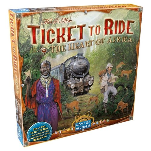 Days of Wonder TICKET TO RIDE: AFRICA MAP COLLECTION 3 Days of Wonder TICKET TO RIDE: AFRICA MAP COLLECTION 3