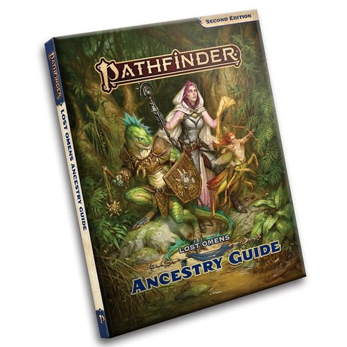 Paizo Publishing PATHFINDER 2ND EDITION: LOST OMENS - ANCESTRY GUIDE Paizo Publishing PATHFINDER 2ND EDITION: LOST OMENS - ANCESTRY GUIDE