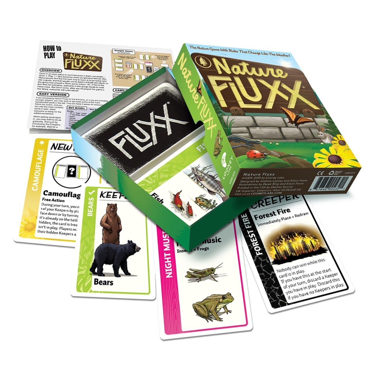 Fluxx 5.0 Card Game Looney Laboratories Inc 001LOO-5-0 