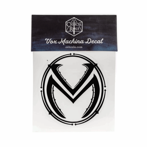 Darrington Press / Critical Role CRITICAL ROLE VOX MACHINA CREST DECAL Darrington Press / Critical Role CRITICAL ROLE VOX MACHINA CREST DECAL