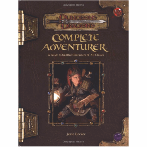 Wizards of the Coast D&D 3.5: COMPLETE ADVENTURER (Used) Wizards of the Coast D&D 3.5: COMPLETE ADVENTURER (Used)