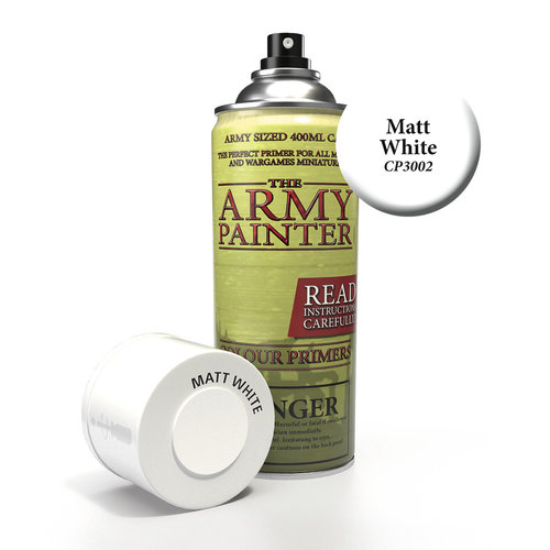 The Army Painter COLOR PRIMER: MATTE WHITE The Army Painter COLOR PRIMER: MATTE WHITE