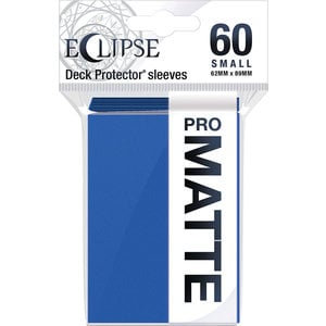 Ultra Pro International DECK PROTECTOR: ECLIPSE MATTE SMALL - PACIFIC BLUE (60)
