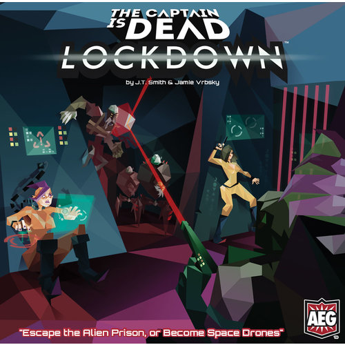Alderac Entertainment Group THE CAPTAIN IS DEAD: LOCKDOWN Alderac Entertainment Group THE CAPTAIN IS DEAD: LOCKDOWN