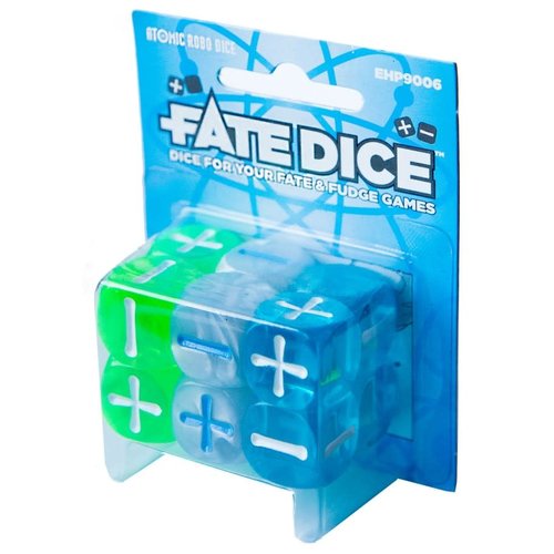 Evil Hat Productions FATE DICE: ATOMIC ROBO (12) Evil Hat Productions FATE DICE: ATOMIC ROBO (12)