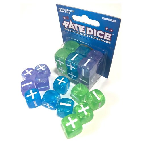Evil Hat Productions FATE DICE: ACCELERATED CORE (12) Evil Hat Productions FATE DICE: ACCELERATED CORE (12)