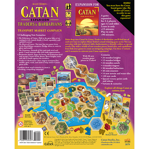 Catan Studios CATAN: TRADERS & BARBARIANS