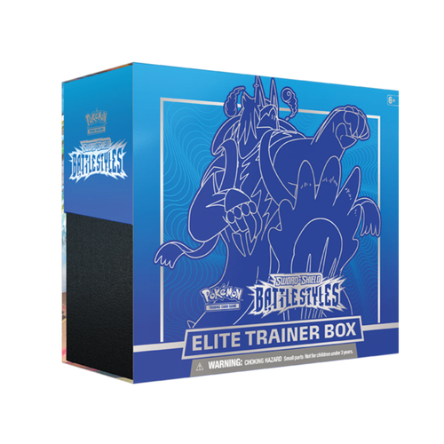 Pokemon USA POKEMON: SWORD & SHIELD 5: BLUE BATTLE STYLES - ELITE TRAINER BOX Pokemon USA POKEMON: SWORD & SHIELD 5: BLUE BATTLE STYLES - ELITE TRAINER BOX