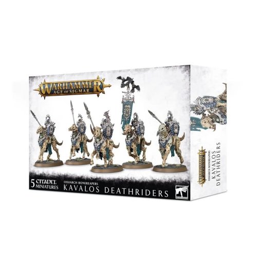 Games Workshop OSSIARCH BONEREAPERS KAVALOS DEATHRIDERS