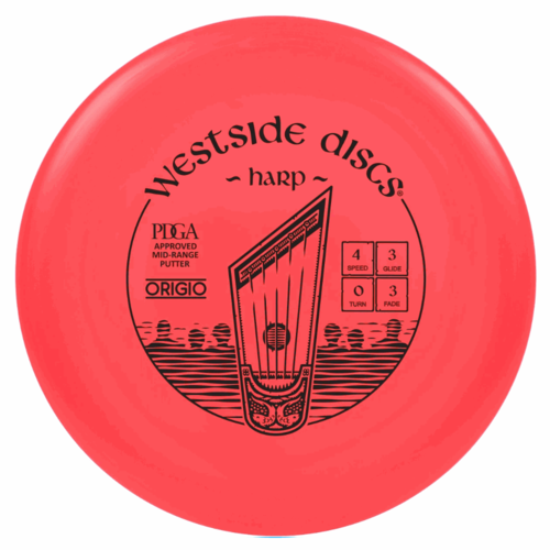 Westside Discs HARP ORIGIO 173g-176g PUTTER GOLF DISC
