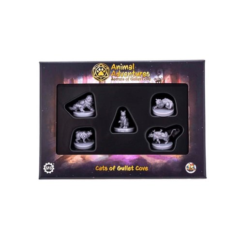 Steam Forged Games MINIS: ANIMAL ADVENTURES: CATS OF GULLET COVE Steam Forged Games MINIS: ANIMAL ADVENTURES: CATS OF GULLET COVE