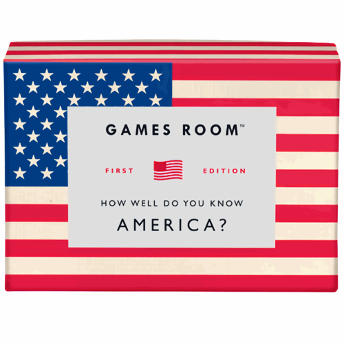 Chronicle Books GAMES ROOM: HOW WELL DO YOU KNOW AMERICA?