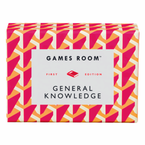 Chronicle Books GAMES ROOM: GENERAL KNOWLEDGE