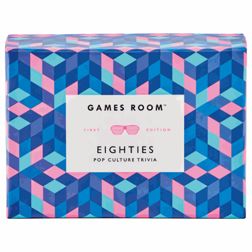 Chronicle Books GAMES ROOM: EIGHTIES POP CULTURE TRIVIA Chronicle Books GAMES ROOM: EIGHTIES POP CULTURE TRIVIA