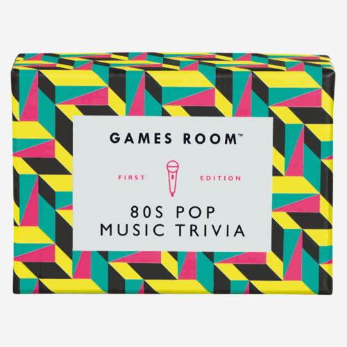 Chronicle Books GAMES ROOM: 80s POP MUSIC TRIVIA Chronicle Books GAMES ROOM: 80s POP MUSIC TRIVIA