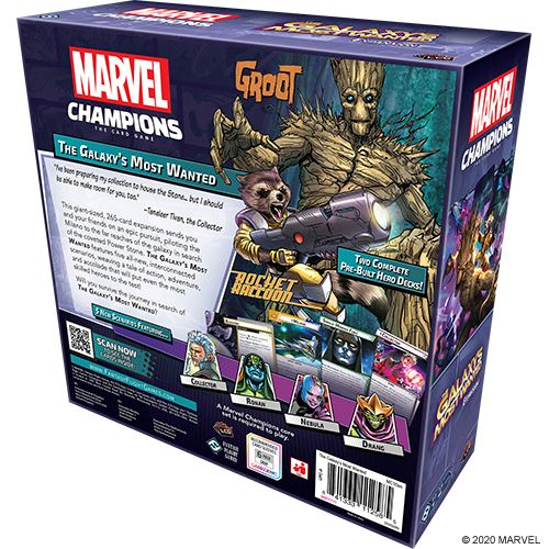 Fantasy Flight Games MARVEL CHAMPIONS LCG: THE GALAXY'S MOST WANTED