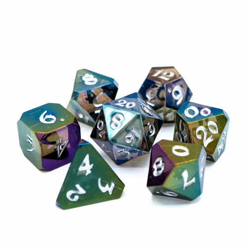 Die Hard Dice AVALORE DICE SET 7 PRISMATIC NIGHTMARE Die Hard Dice AVALORE DICE SET 7 PRISMATIC NIGHTMARE