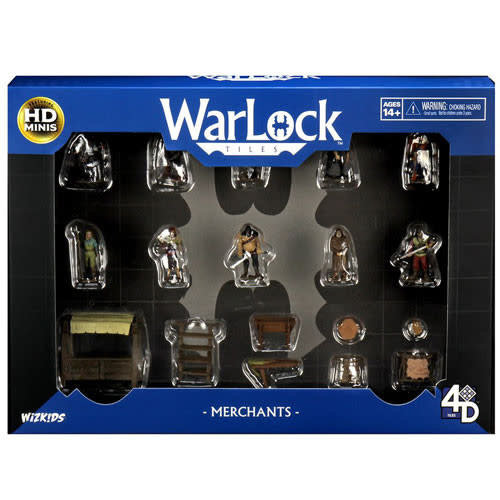 Wizkids WARLOCK TILES: ACCESSORY: MERCHANTS Wizkids WARLOCK TILES: ACCESSORY: MERCHANTS