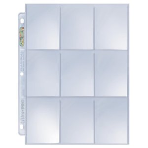 Ultra Pro International ULTRAPRO - HOLOGRAPHIC CLEAR BINDER: 9 POCKET: LOOSE PAGES: