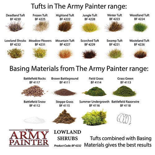 The Army Painter BATTLEFIELDS: LOWLAND SHRUBS