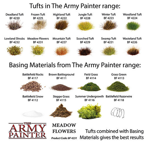 The Army Painter BATTLEFIELDS: MEADOW FLOWERS