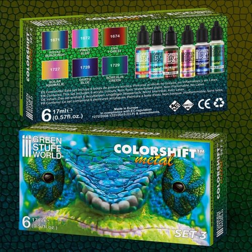Green Stuff World COLORSHIFT: PAINT SET 3