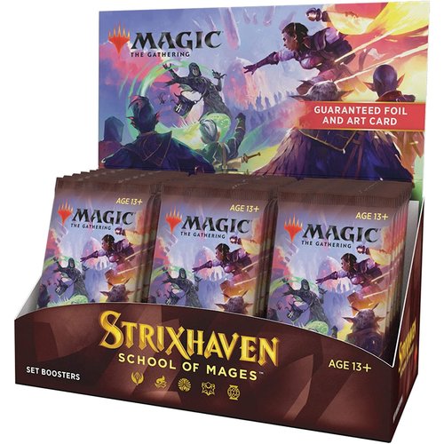 Wizards of the Coast MTG: STRIXHAVEN - SET BOOSTER BOX Wizards of the Coast MTG: STRIXHAVEN - SET BOOSTER BOX