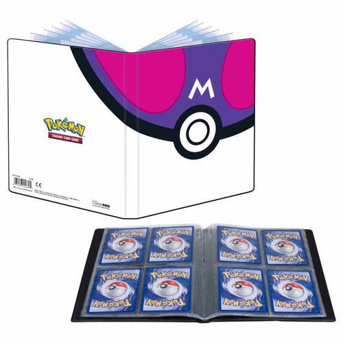Ultra Pro International BINDER: 4 POCKET: POKEMON - MASTER BALL Ultra Pro International BINDER: 4 POCKET: POKEMON - MASTER BALL
