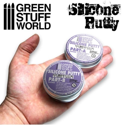Green Stuff World VIOLET SILICONE PUTTY 200gr