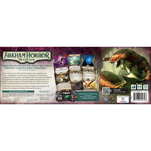 Fantasy Flight Games ARKHAM HORROR LCG: RETURN TO THE FORGOTTEN AGE EXPANSION