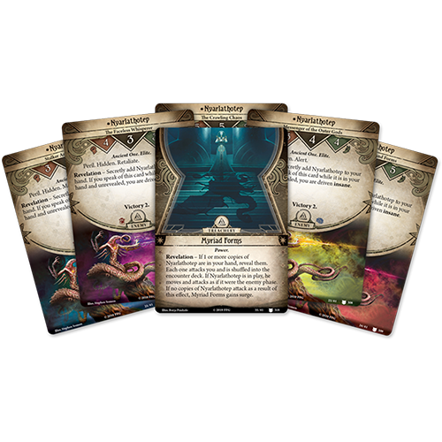 Fantasy Flight Games ARKHAM HORROR LCG: WHERE THE GODS DWELL MYTHOS PACK