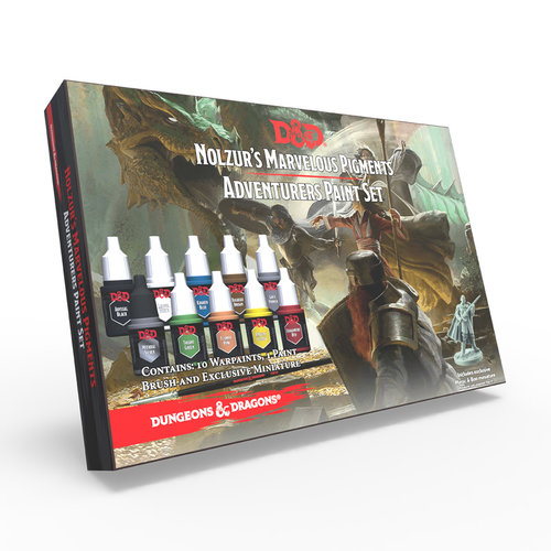 The Army Painter D&D: NOLZUR'S MARVELOUS PIGMENTS - ADVENTURERS PAINT SET The Army Painter D&D: NOLZUR'S MARVELOUS PIGMENTS - ADVENTURERS PAINT SET