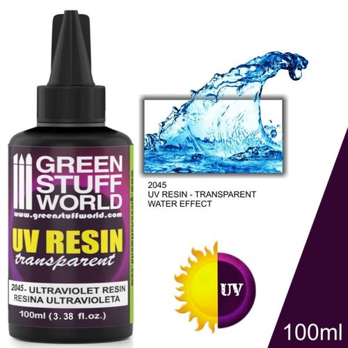 Green Stuff World ULTRAVIOLET RESIN - WATER EFFECTS (100ml) Green Stuff World ULTRAVIOLET RESIN - WATER EFFECTS (100ml)