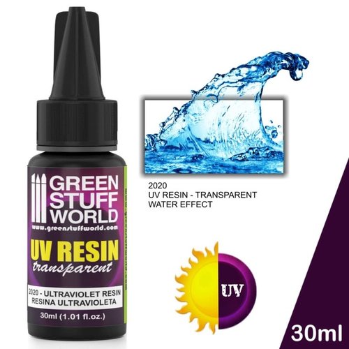 Green Stuff World ULTRAVIOLET RESIN - WATER EFFECTS (30ml) Green Stuff World ULTRAVIOLET RESIN - WATER EFFECTS (30ml)