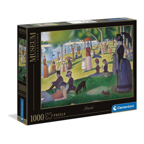 Clementoni CL1000 GEORGES SEURAT - A SUNDAY AFTERNOON ON THE ISLAND OF LA GRANDE JATTE