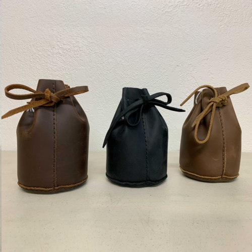 Off Stage Right Leather DICE BAG, GENUINE LEATHER Off Stage Right Leather DICE BAG, GENUINE LEATHER