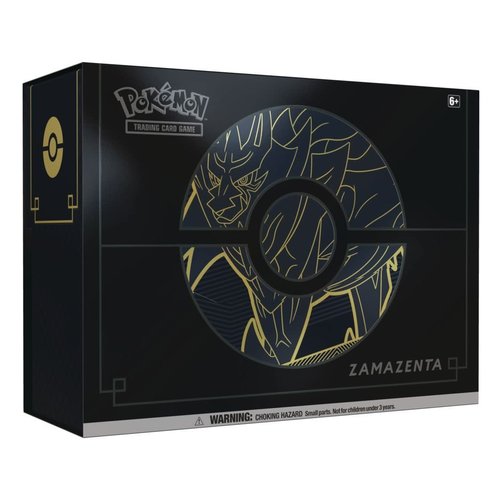 Pokemon USA POKEMON: SWORD & SHIELD: ZAMAZENTA PLUS - ELITE TRAINER BOX Pokemon USA POKEMON: SWORD & SHIELD: ZAMAZENTA PLUS - ELITE TRAINER BOX