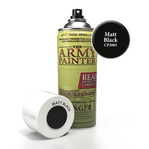 The Army Painter COLOUR PRIMER: MATTE BLACK