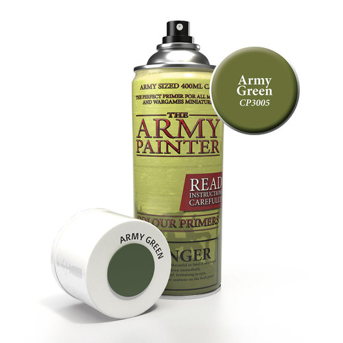The Army Painter COLOUR PRIMER: ARMY GREEN The Army Painter COLOUR PRIMER: ARMY GREEN