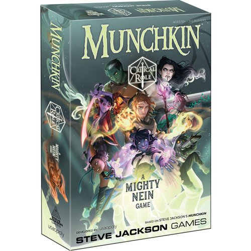 Steve Jackson Games MUNCHKIN: CRITICAL ROLE - A MIGHTY NEIN GAME