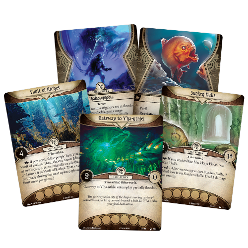 Fantasy Flight Games ARKHAM HORROR LCG: INTO THE MAELSTROM