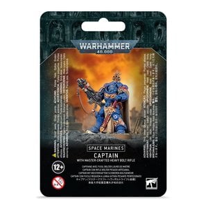 Games Workshop SPACE MARINES: CAPTAIN w/ MASTER-CRAFTED BOLT RIFLE