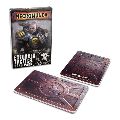 Games Workshop NECROMUNDA: ENFORCER TACTICS CARD PACK Games Workshop NECROMUNDA: ENFORCER TACTICS CARD PACK
