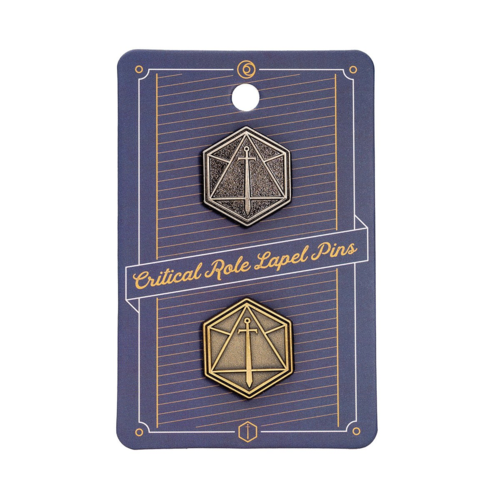Darrington Press / Critical Role PIN: CRITICAL ROLE - LAPEL PINS Darrington Press / Critical Role PIN: CRITICAL ROLE - LAPEL PINS