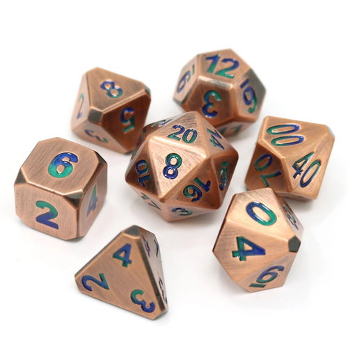 Die Hard Dice METAL DICE SET 7 FORGE OASIS Die Hard Dice METAL DICE SET 7 FORGE OASIS