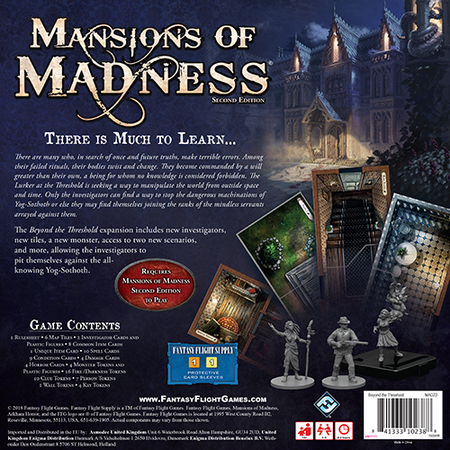 Fantasy Flight Games MANSIONS OF MADNESS 2ND EDITION: BEYOND THE THRESHOLD