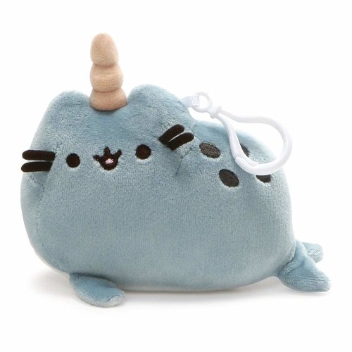 Gund PUSHEEN NARWHAL CLIP/KEYCHAIN Gund PUSHEEN NARWHAL CLIP/KEYCHAIN
