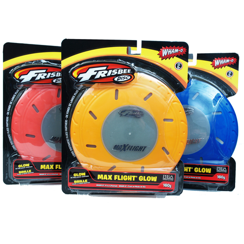 Wham-O FRISBEE 160G MAX FLIGHT GLOW Wham-O FRISBEE 160G MAX FLIGHT GLOW
