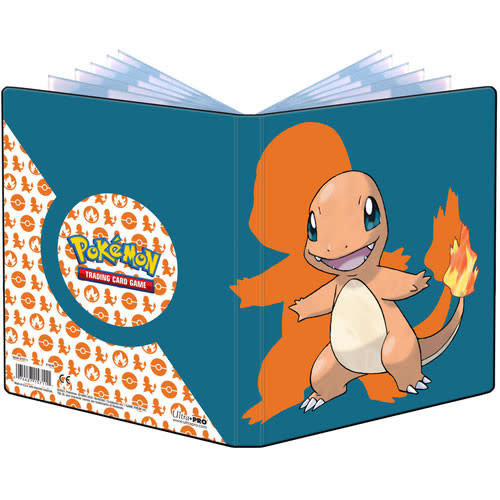 Ultra Pro International BINDER: 4 POCKET: POKEMON - CHAMANDER Ultra Pro International BINDER: 4 POCKET: POKEMON - CHAMANDER