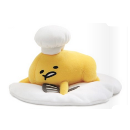 Gund GUDETAMA LAYING DOWN CHEF HAT Gund GUDETAMA LAYING DOWN CHEF HAT